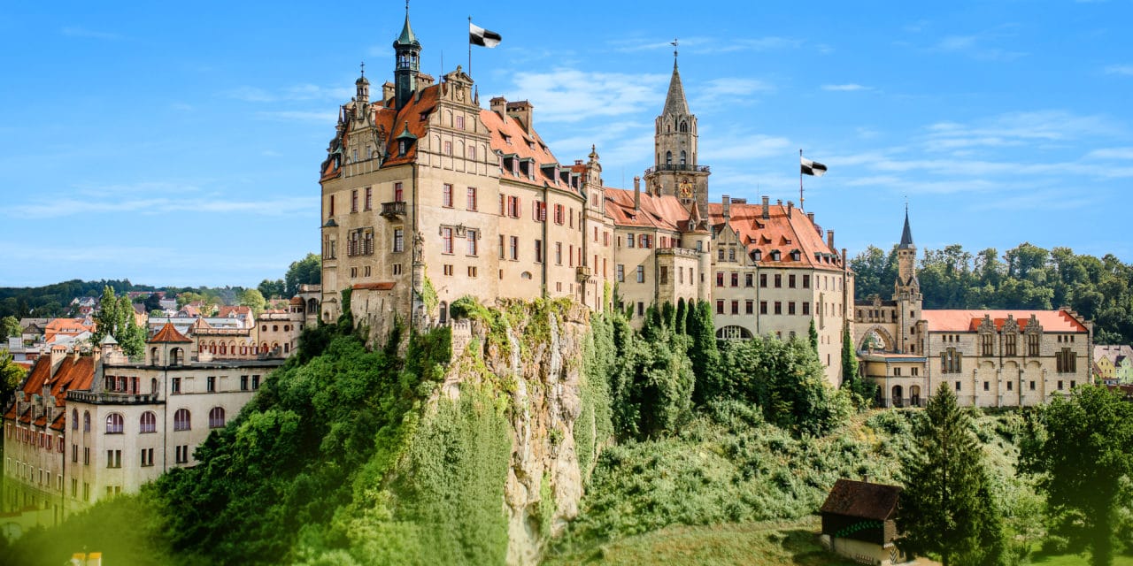 Schloss Sigmaringen:  das Schloss des Fürsten von Hohenzollern