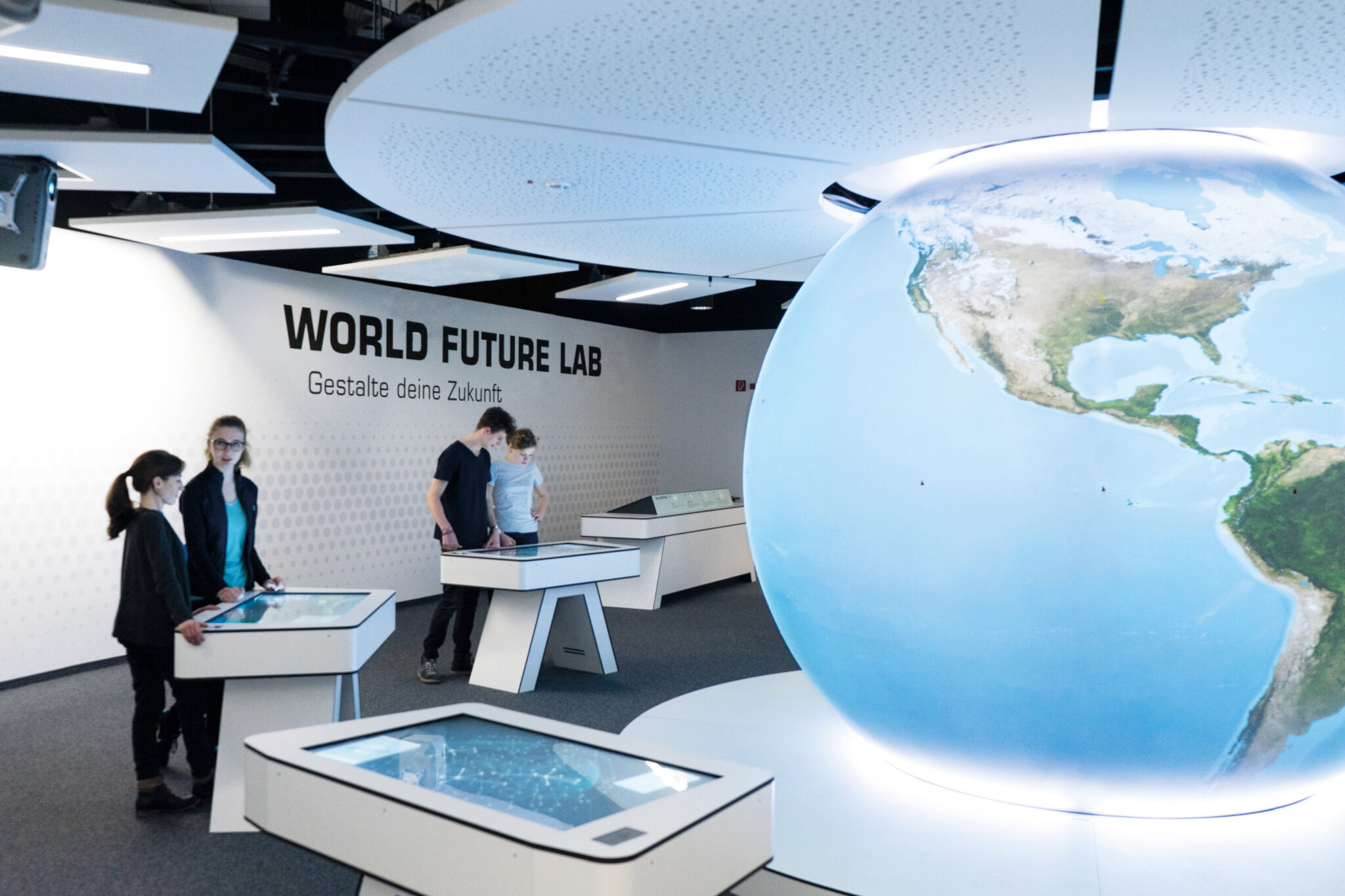 World Future Lab, Erdkugel, Foto: Klimahaus Bremerhaven