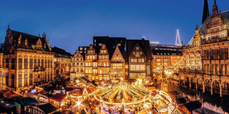 Weihnachtsmarkt und Schlachte-Zauber in Bremen