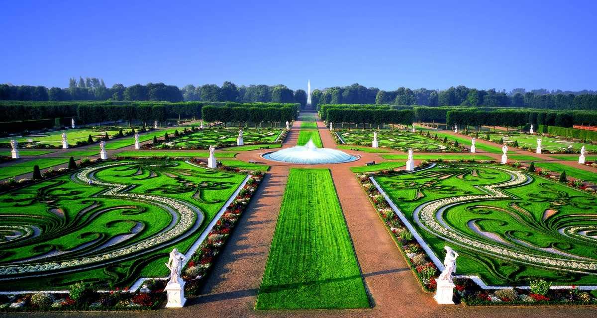 The Herrenhausen Gardens in Hanover: garden art at its best!