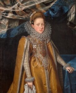 Maria Magdalena von Österreich, Großherzogin von Toskana (1587–1631), Frans Pourbus d. J., 1603/04, Öl auf Leinwand, Kunsthistorisches Museum Wien © KHM-Museumsverband