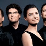 Das delian::quartett spielt ein Haydn-Konzert auf der Burg Namedy
