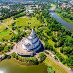 Journey through world history in the Magdeburg Millennium Tower