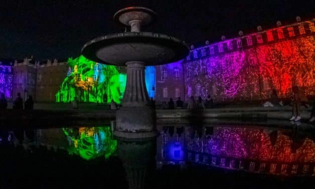 Schlosslichtspiele Karlsruhe 2021 auf dem Karlsruher Schloss