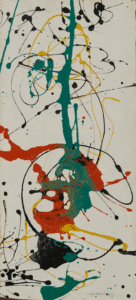 Jackson Pollock, Number 23, 1949, Courtesy Jason McCoy Inc. © Pollock-Krasner Foundation / 2021, ProLitteris, Zürich