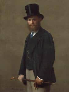 Henri Fantin-Latour, Porträt Édouard Manet, 1867, Öl auf Leinwand, 117,5 × 90 cm, The Art Institute of Chicago