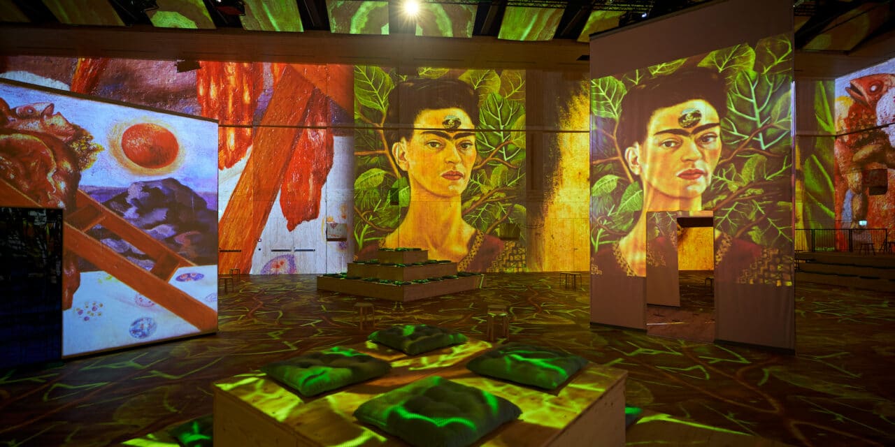 Weltpremiere in Zürich in der Lichthalle MAAG: „Viva Frida Kahlo – Immersive Experience”