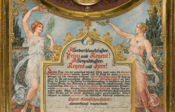 Bayerisches Nationalmuseum: Glanzvolle Glückwünsche