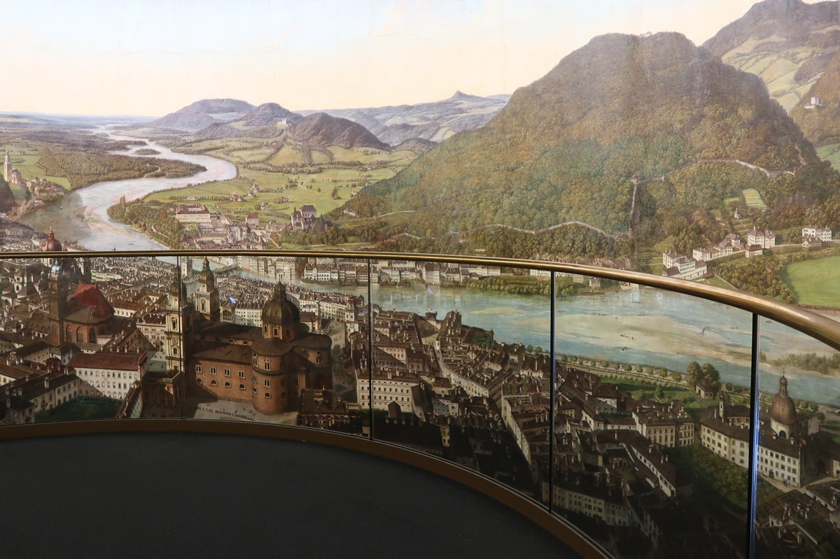 Panoramabild © Panorama Museum Salzburg