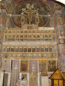 Iconostasis of the monastery church © Țetcu Mircea Rareș