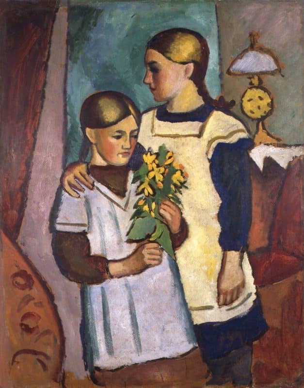 August Macke, Zwei Schwestern, 1911 © Lehmbruck Museum, Duisburg
