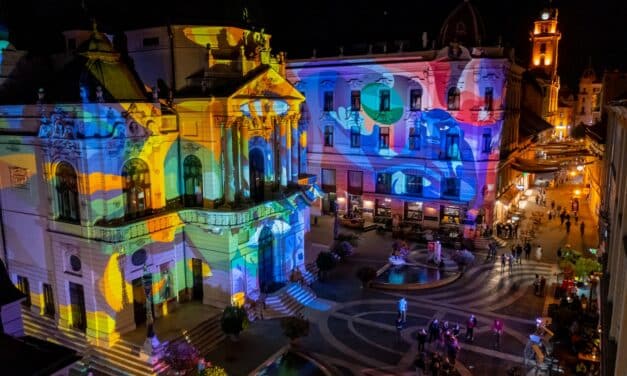 Zsolnay Light Festival in Pécs
