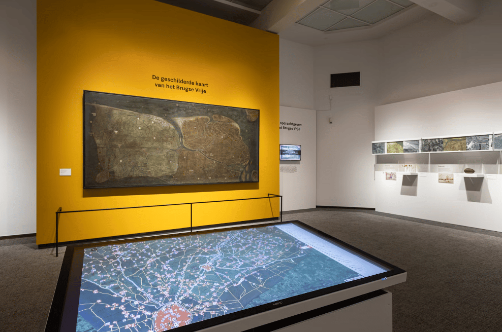 Blick in die Ausstellung "Pieter Pourbus. Master of Maps" © Musea Brugge