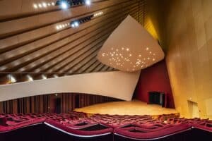 Der Kammermusiksaal der Philharmonie in Luxemburg © Clewe2807