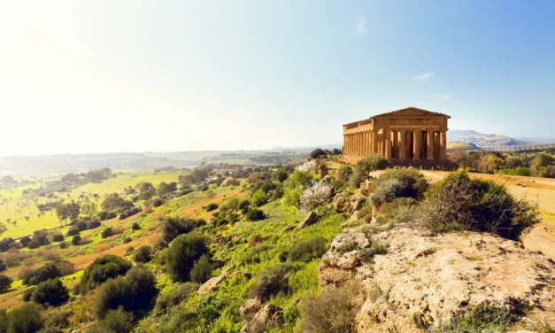 Archaeological sites of Agrigento in Sicily