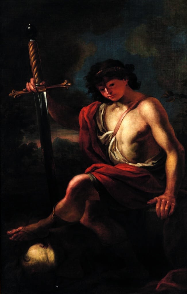 Daniel Seiter (1647-1705) David mit dem Haupt Goliaths Goliath