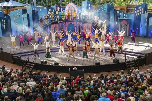 Premierenbild Aladin 2023 © Emsländische Freilichtbühne Meppen