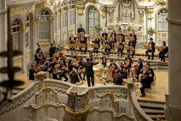 Moritzburg Festival Orchester 2022 im Konzert in der Frauenkirche Dresden © Oliver Killig