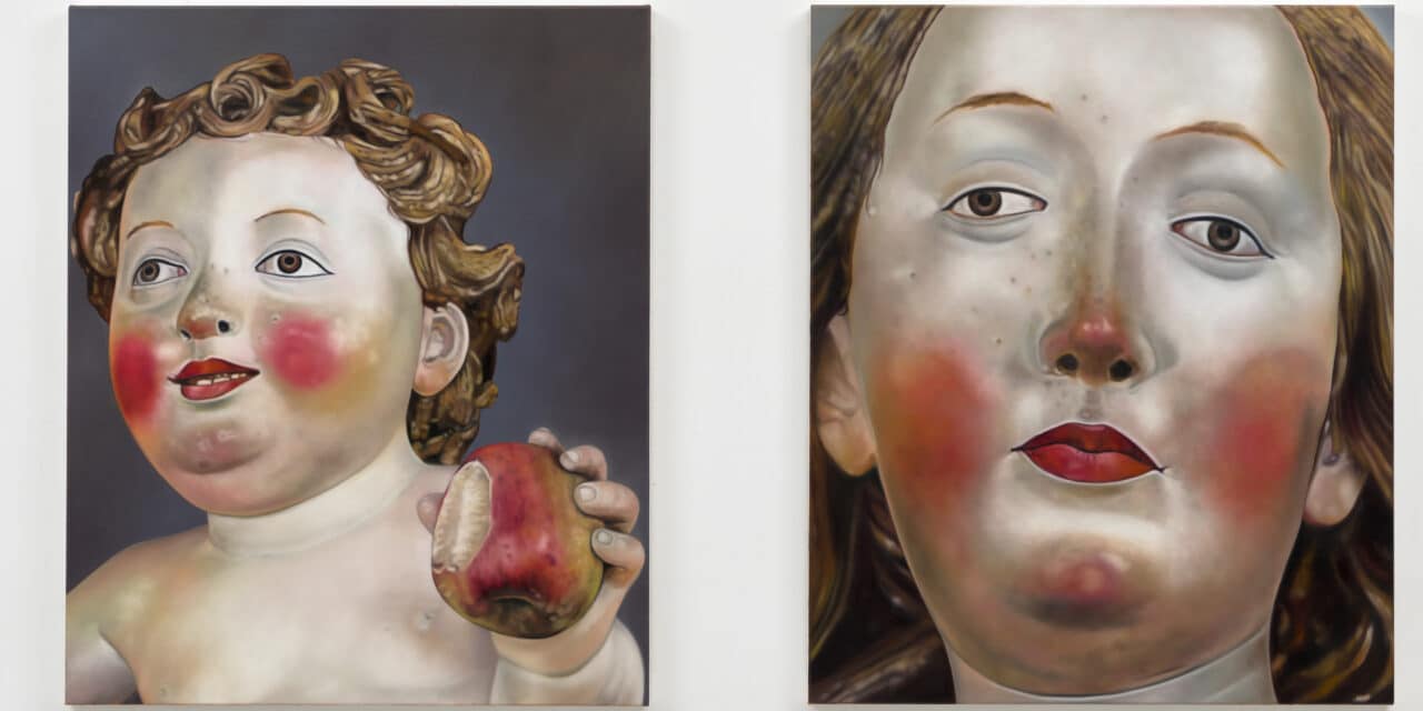 Museum Kurhaus Kleve: Karin Kneffel: „Face of a Woman, Head of a Child“