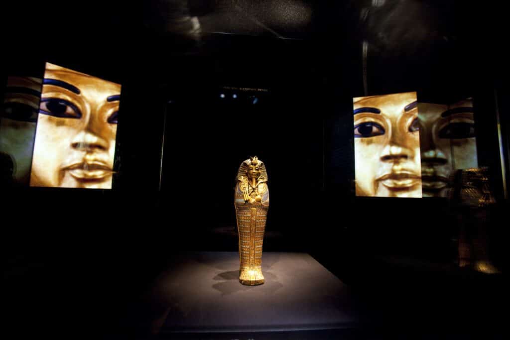 "Tutanchamun - The Immersive Experience" in der Marx Halle Wien © Tutanchamun - Das Immersive Ausstellungserlebnis