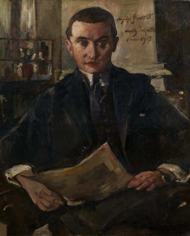 Lovis Corinth, "Bildnis Wolfgang Gurlitt", 1917 © Lentos Kunstmuseum Linz Foto: Norbert Artner