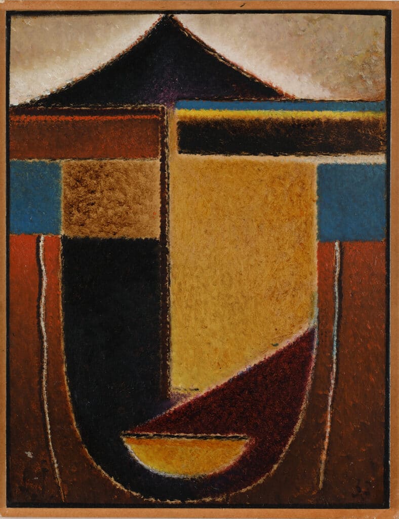 Alexej von Jawlensky, Abstrakter Kopf: Homer (Tibet), 1933, Kunsthalle Emden, Foto: Martinus Ekkenga