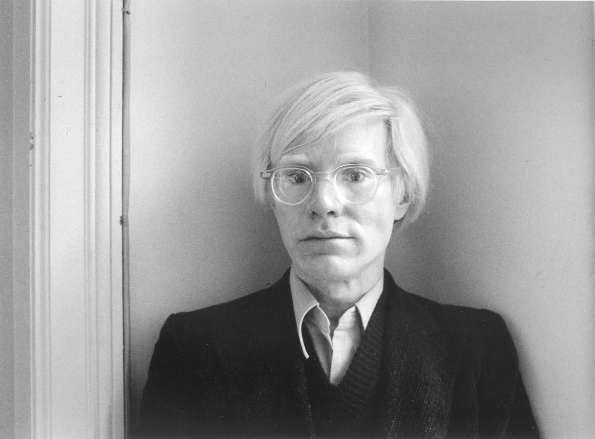 Image: Bernhard Giger, Andy Warhol, New York, 1974