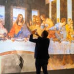 Hanns-Martin-Schleyer Halle in Stuttgart: Das letzte Abendmahl von Leonardo da Vinci
