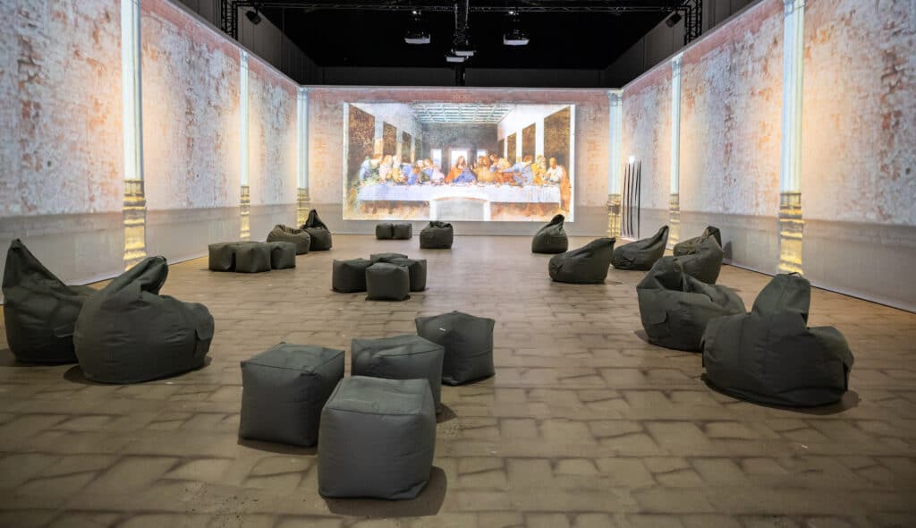 The Last Supper, immersive exhibition in Stuttgart © 2024 Together Promotion
