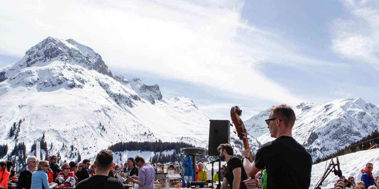 Tanzcafé Arlberg Music Festival 2024: Spektakuläre Sounds in schneebedeckter Szenerie