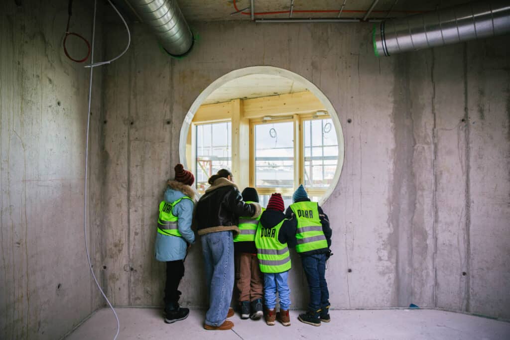 KinderKunstLabor, construction site © Ina Aydogan
