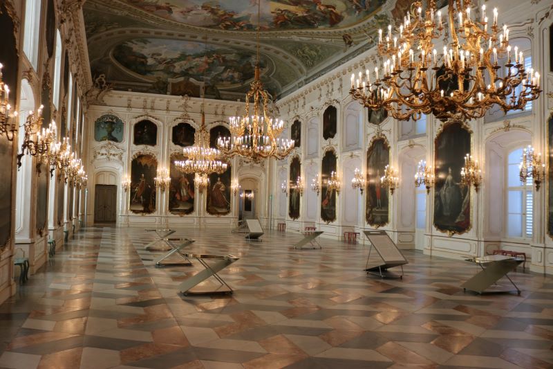Hofburg Innsbruck, salle des géants © Château d'Autriche