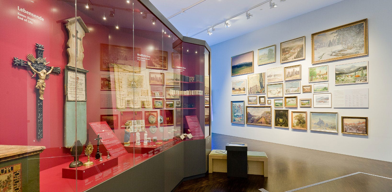 Dauerausstellung © Sudetendeutsches Museum