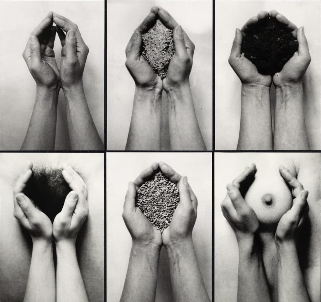 Gabriele Stötzer, Eine Hand voll, 1982 © Gabriele Stötzer, VG Bild-Kunst, Bonn 2025, Courtesy LOOCK Galerie, Berlin.