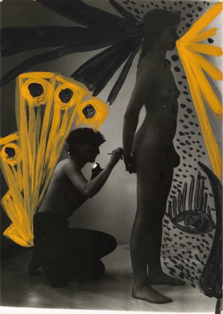 Gabriele Stötzer, Übermalung Nora, 1982 © Gabriele Stötzer, VG Bild-Kunst, Bonn 2025, Courtesy LOOCK Galerie, Berlin.