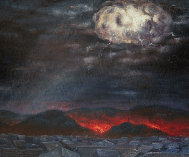 Die Längste Nacht in Hiroshima, von Manaka Kawamoto nach Iwao Nakanishi, 2017. Foto © Hiroshima Peace Memorial Museum