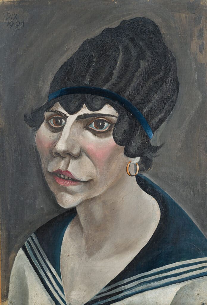 Otto Dix, Matrosenbraut, 1921, Kunsthaus Zürich, Geschenk Margarete Bachmann, München, 1958, Foto: Kunsthaus Zürich, © 2025, ProLitteris Zurich