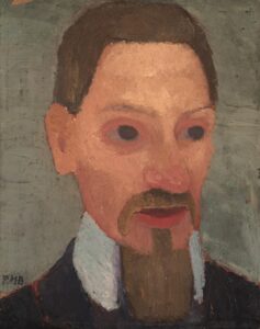 Paula Modersohn-Becker, Bildnis Rainer Maria Rilke, 1906, Paula Modersohn-Becker Stiftung, Bremen