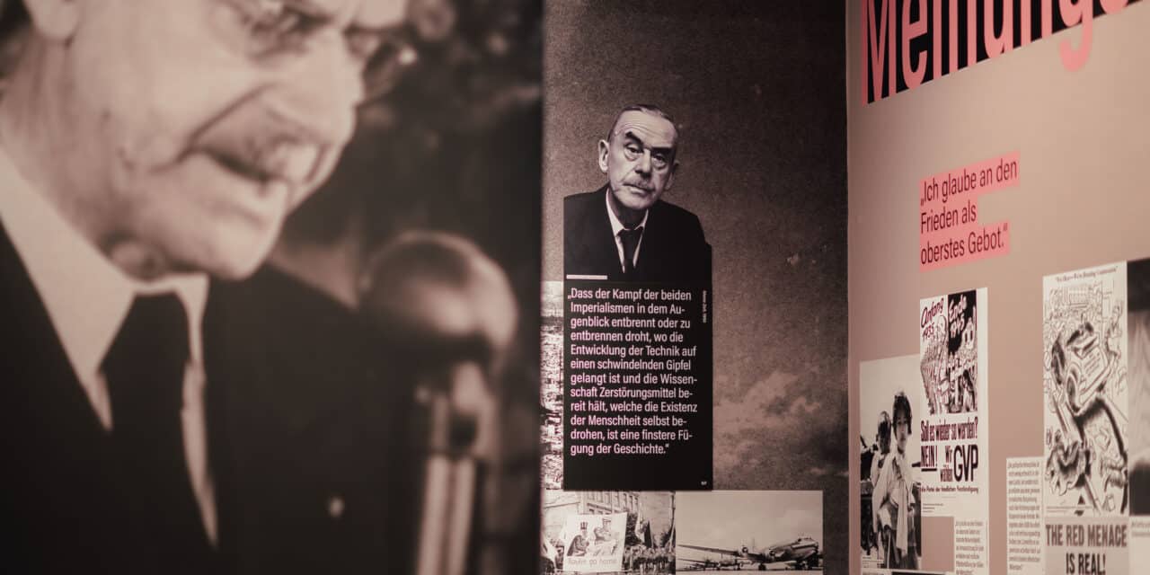 Buddenbrookhaus Lübeck: „Meine Zeit. Thomas Mann und die Demokratie“  