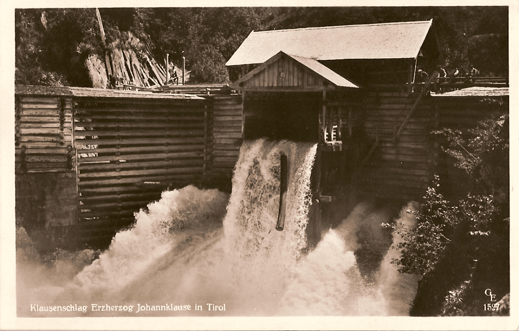 Die Brandenberger Holztrift © Museum Tiroler Bauernhöfe