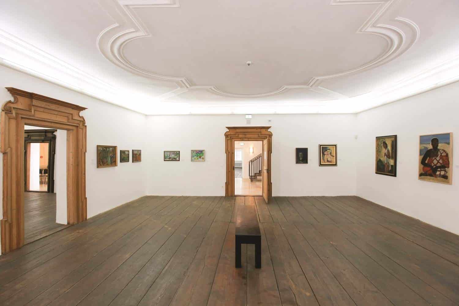 Blick in das Museum Moderner Kunst Wörlen Passau © Foto: Toni Scholz
