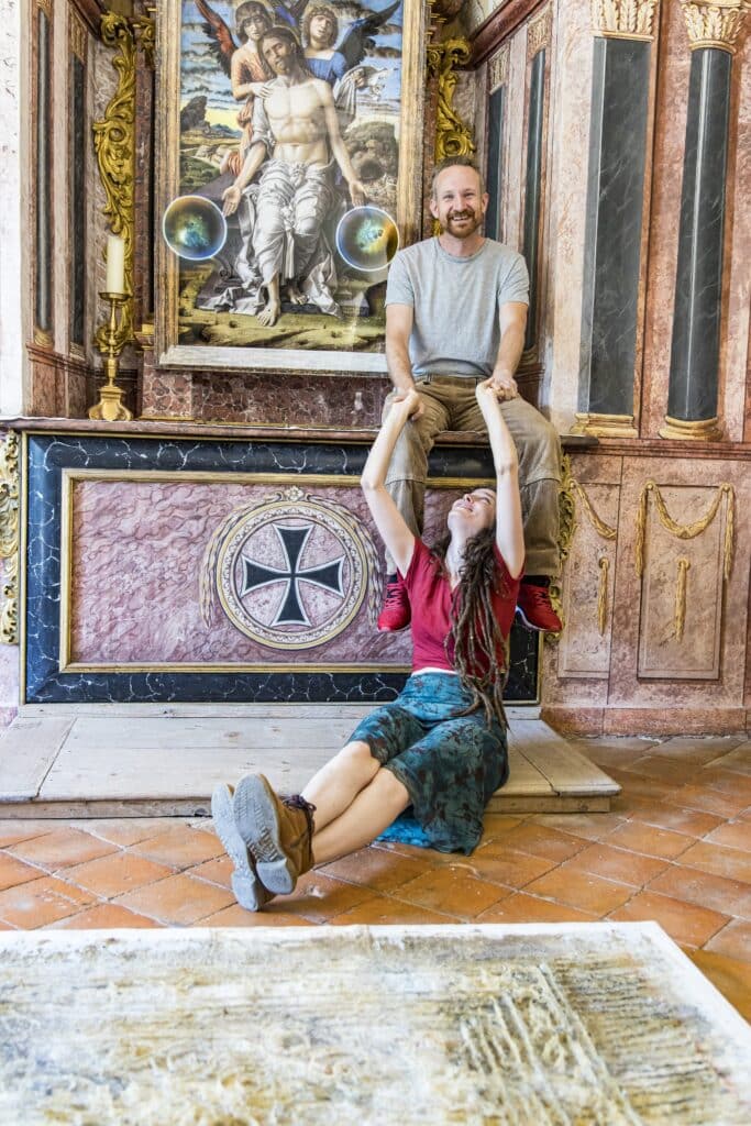 Ria Wank & Wolfgang Ganter in der Kapelle Schloss Achberg