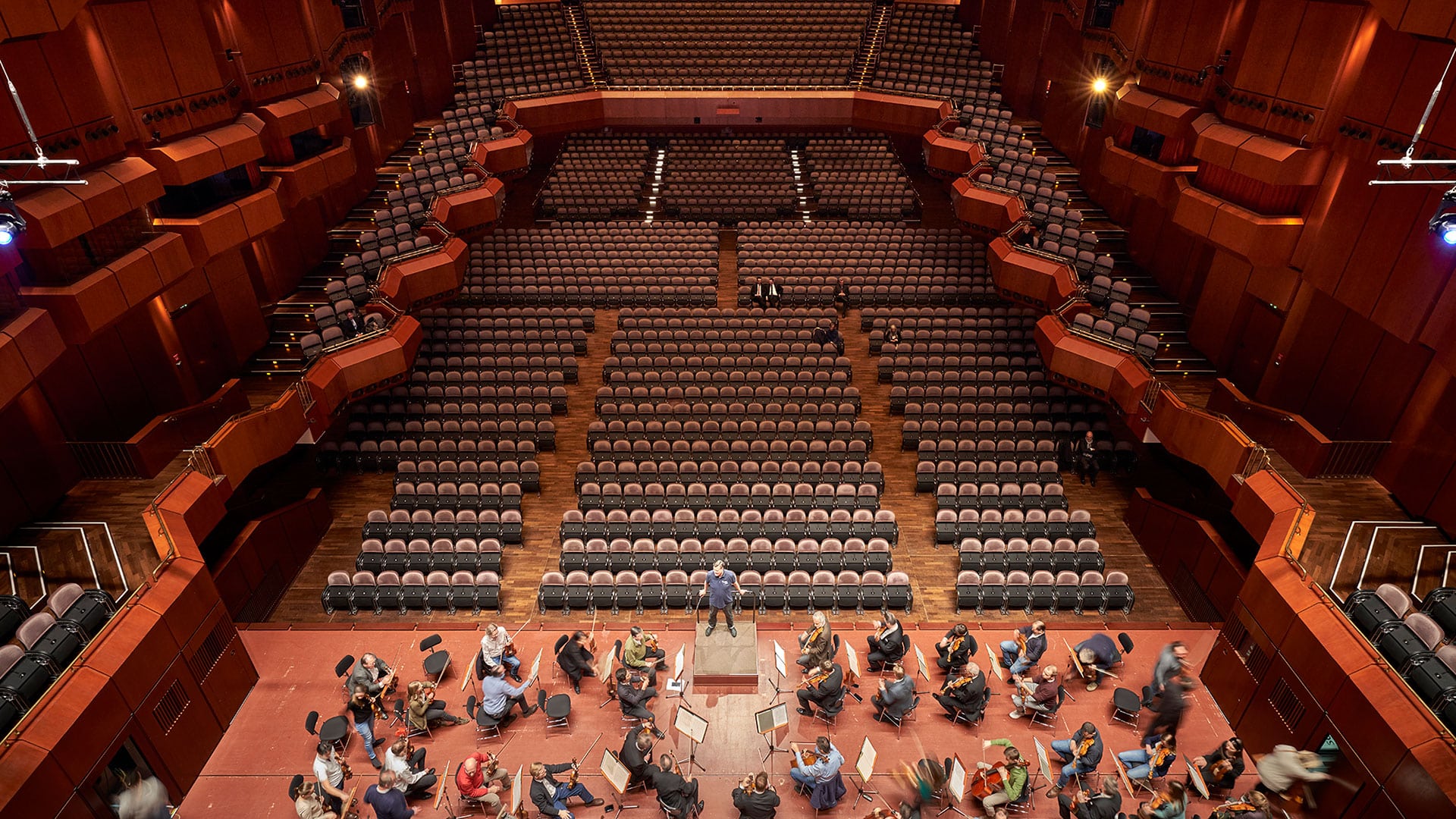 Alte Oper Frankfurt - Großer Saal, Probe © Alte Oper Frankfurt