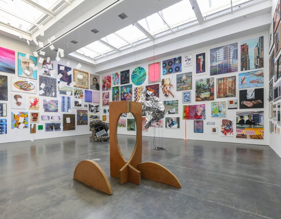 Installationsansicht zur Ausstellung ".. und wir fangen gerade erst anKünstlerinnen und Künstler des VdDK 1844" Kunsthalle Düsseldorf, 2025© Foto: Melanie Zanin