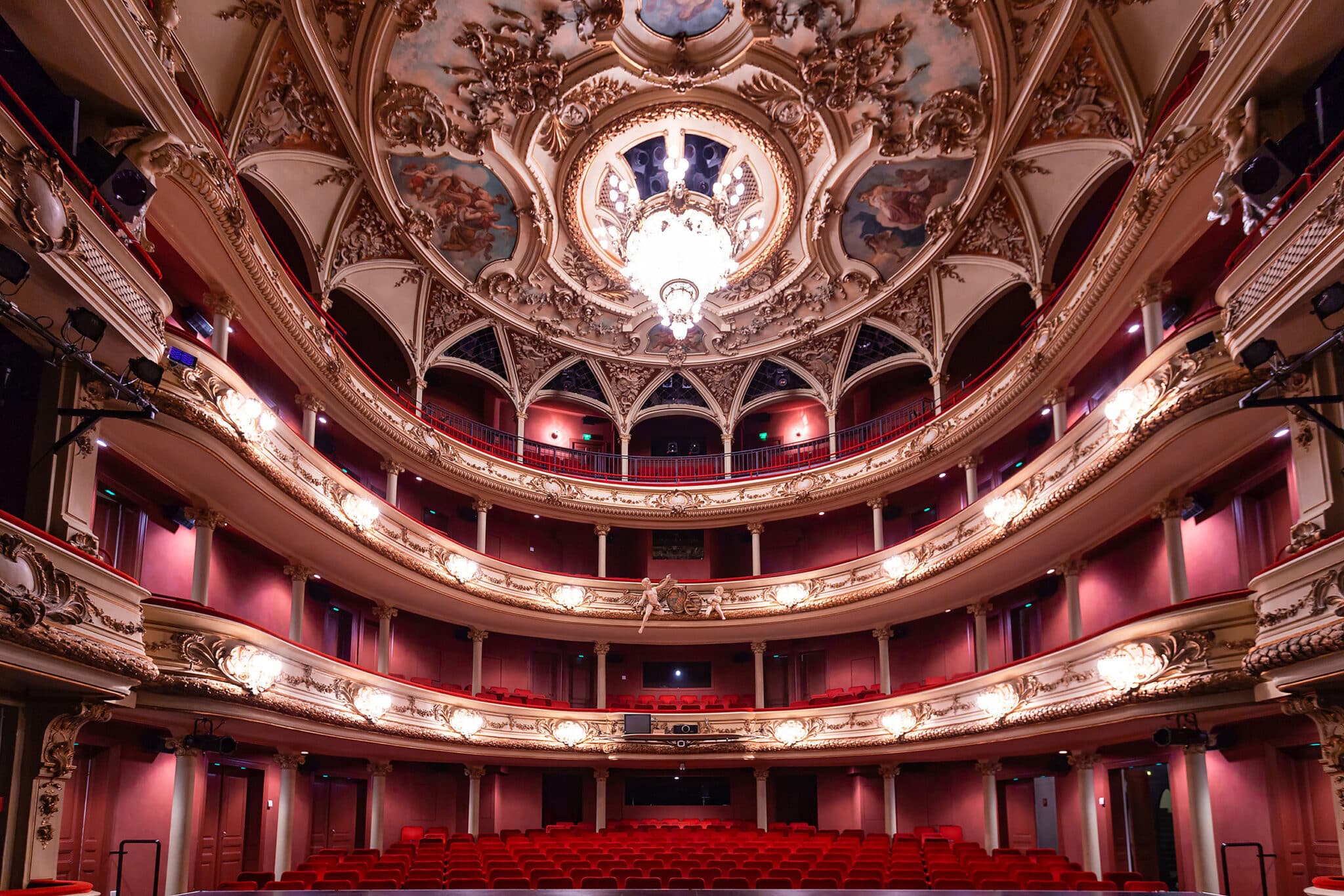 Blick in das "Große Haus" des Oldenburgischen Staatstheater © Mario Dirks