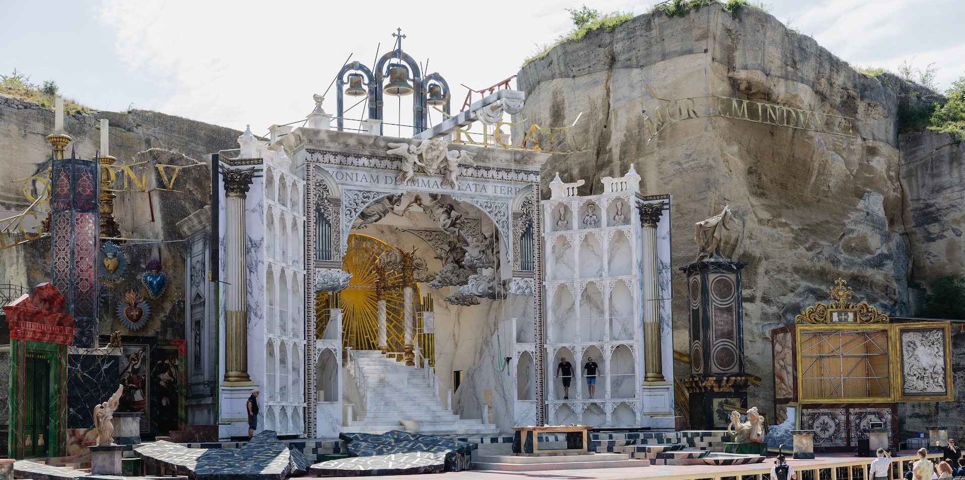 Probenstart zu TOSCA © Oper im Steinbruch