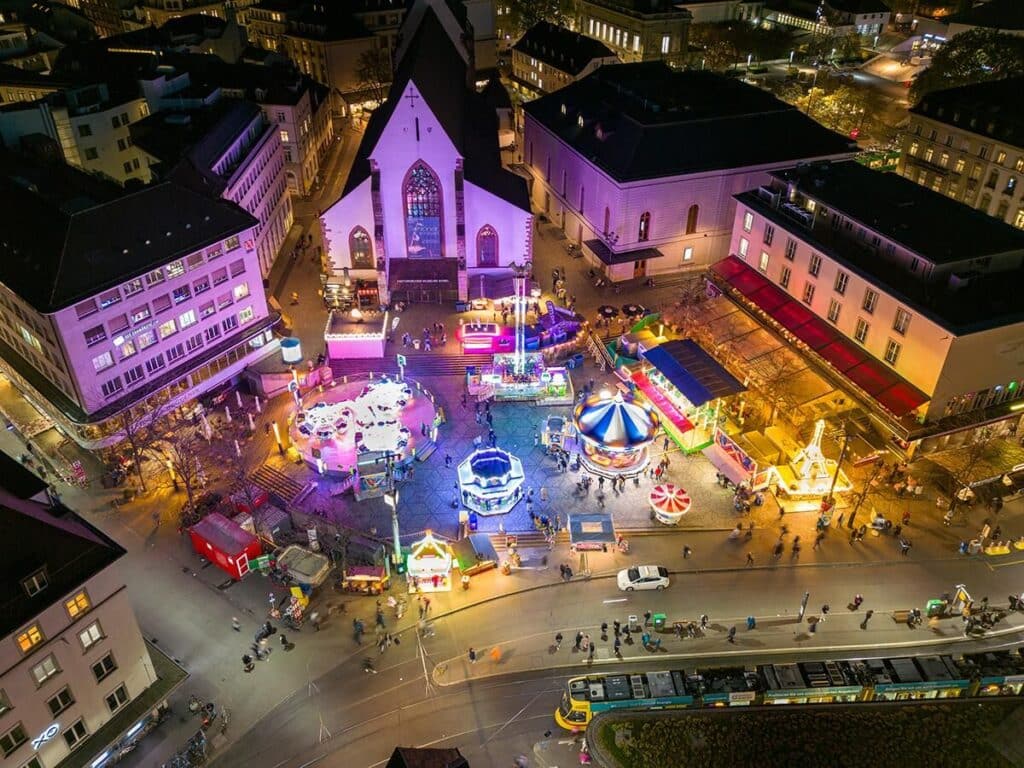 Die Basler Herbstmesse © Kanton Basel-Stadt