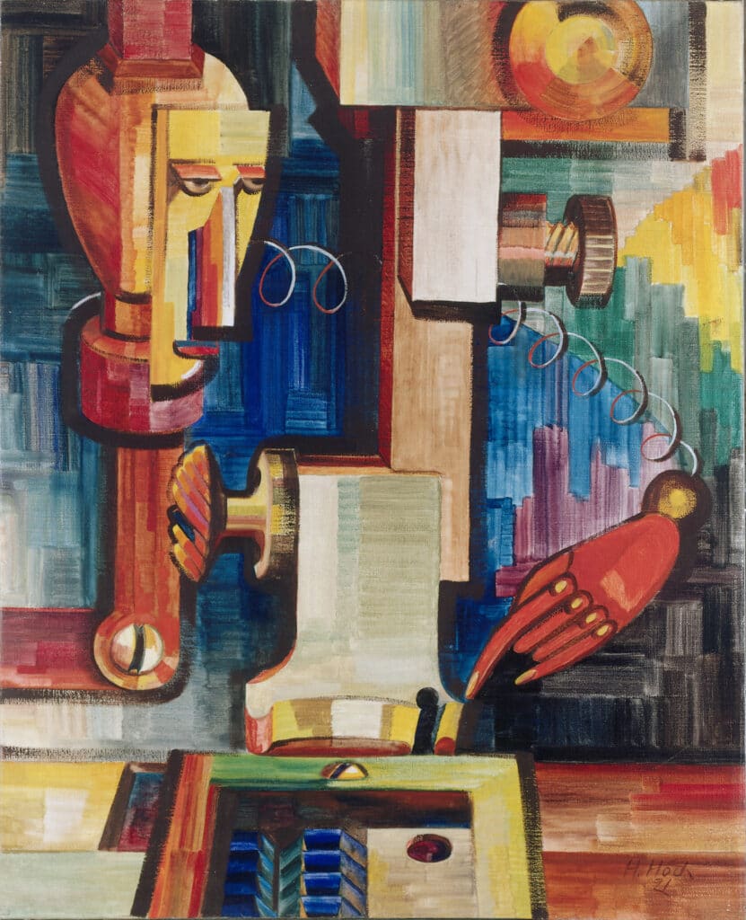 Hannah Höch, Man and Machine, 1921, Germanisches Nationalmuseum Nuremberg © VG Bild-Kunst, Bonn 2025