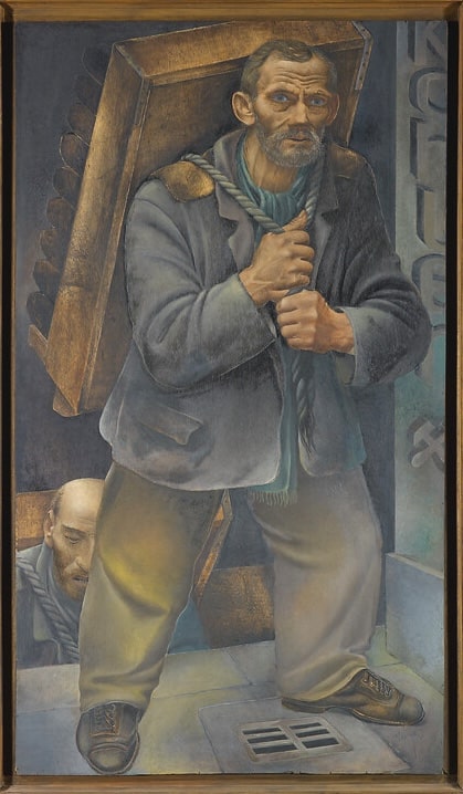 Leo Breuer, The Coalman, 1931, LVR-Landesmuseum Bonn, Photo: Jürgen Vogel © VG Bild-Kunst, Bonn 2025