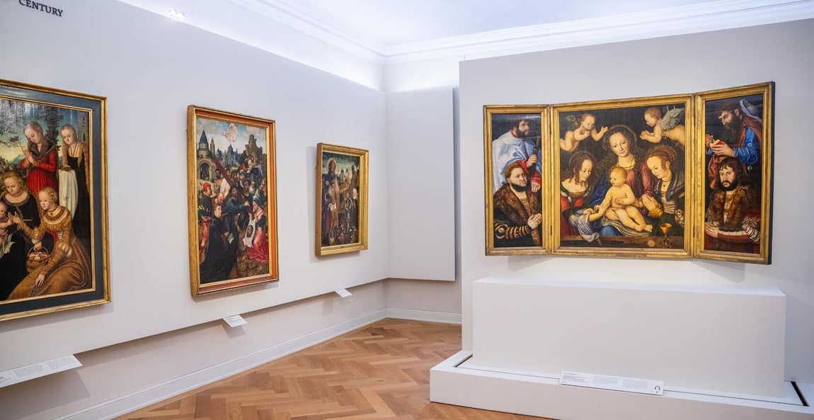 Blick in die Anhaltische Gemäldegalerie Dessau © Anhaltische Gemäldegalerie Dessau